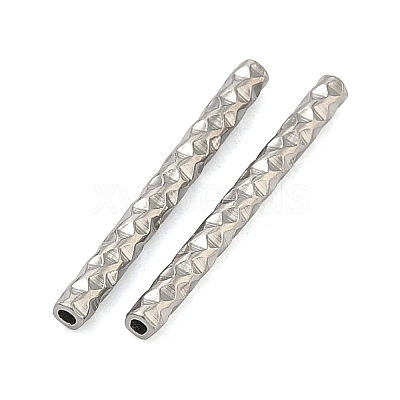 304 Stainless Steel Tube Beads STAS-Z192-07P-07-1