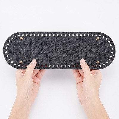 PU Leather Oval Bottom FIND-WH0066-96B-1