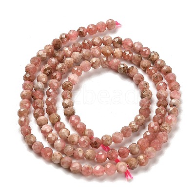 Natural Argentina Rhodonite Beads Strands G-B107-A04-04-1