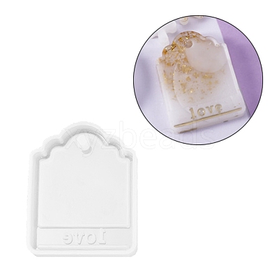 Pendant Silicone Molds X-DIY-L021-47-1