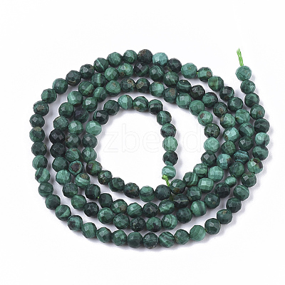Natural Malachite Beads Strands X-G-S361-4mm-001-1