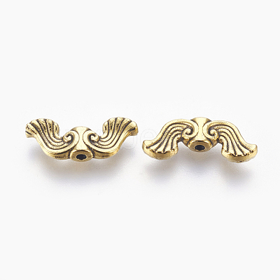 Tibetan Style Alloy Beads TIBEB-EA9130Y-AG-LF-1