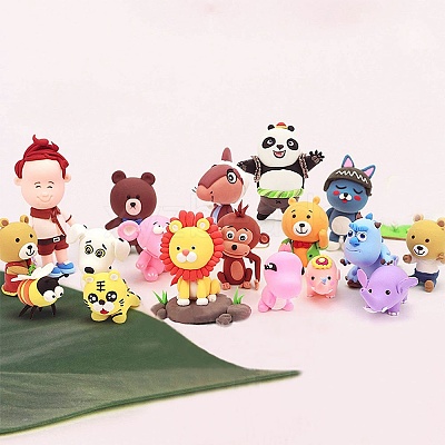 23pcs/set Ceramic Pottery Clay Model Home Craft Art TOOL-BC0007-01-1