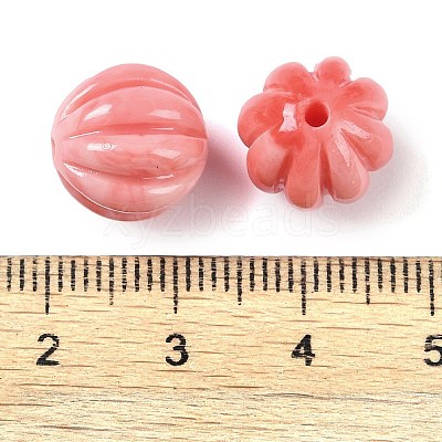 Synthetic Shell Dyed Beads SHEL-H005-31-1