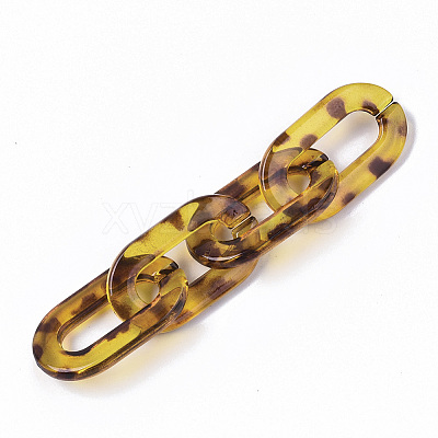 Transparent Acrylic Linking Rings X-OACR-N009-002A-C01-1