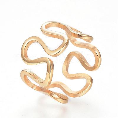 304 Stainless Steel Wide Band Rings RJEW-G081-29G-1