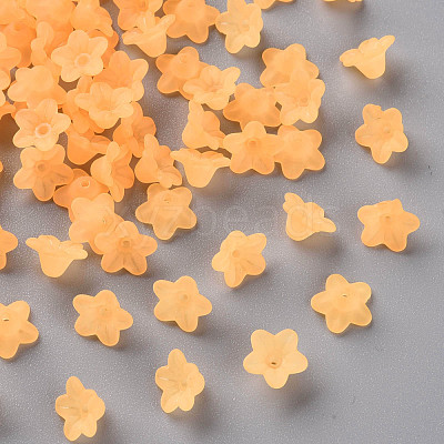 Transparent Acrylic Beads X-PL554-07-1