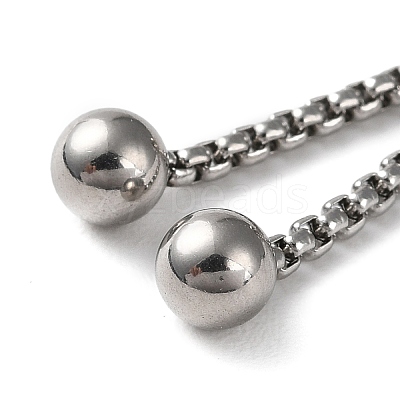 Non-Tarnish 304 Stainless Steel Adjustable Finger Ring Findings STAS-P328-06A-P-1
