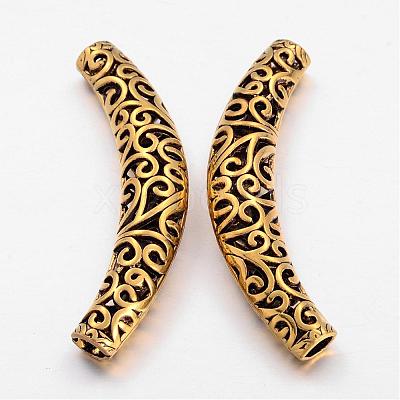Tibetan Style Alloy Hollow Beads GLF10634Y-NF-1