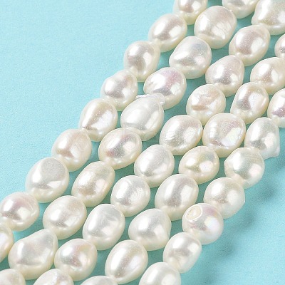 Natural Cultured Freshwater Pearl Beads Strands PEAR-Z002-20-1