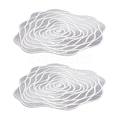 Hollow Rose PVC Hot Pads Holders BT-TAC0001-03A-1