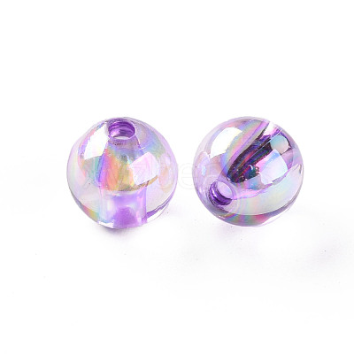 Transparent Acrylic Beads MACR-S370-B10mm-746-1