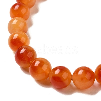 Natural Dyed White Jade Beads Strands G-M402-C04-20-1