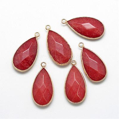 Natural White Jade Pendants G-S221-07G-1