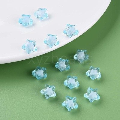 Transparent Acrylic Beads TACR-S152-01A-754-1
