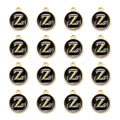 Golden Plated Alloy Charms X-ENAM-S118-02Z-1