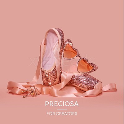 Preciosa® Crystal Hotfix Flatback Stones Y-PRC-HSS12-00030-209-1