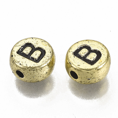Plating Acrylic Beads X-PACR-CD0001-B-1