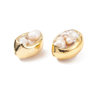 Natural Baroque Pearl Cultured Freshwater Pearl Beads PEAR-F011-23G-1