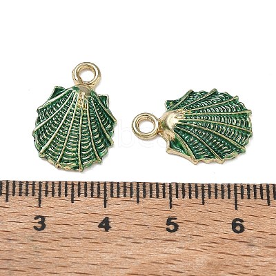 Spray Painted Alloy Pendants AL-CBAE84A-08B-1
