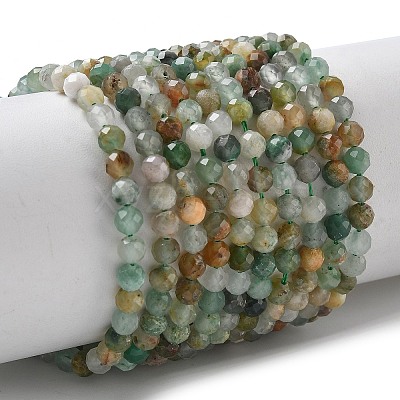 Natural African Jade Beads Strands X-G-L651-C04-4mm-1