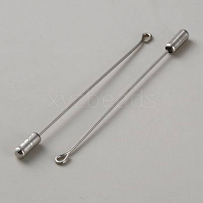 Stainless Steel Stick Lapel Pins FIND-WH0111-616-1