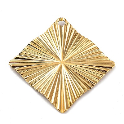 Ion Plating(IP) 304 Stainless Steel Pendants STAS-M323-38G-1