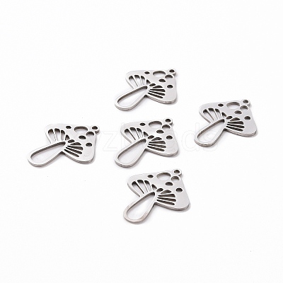 Non-Tarnish Autumn Theme 201 Stainless Steel Pendants STAS-S105-LA745-1-1