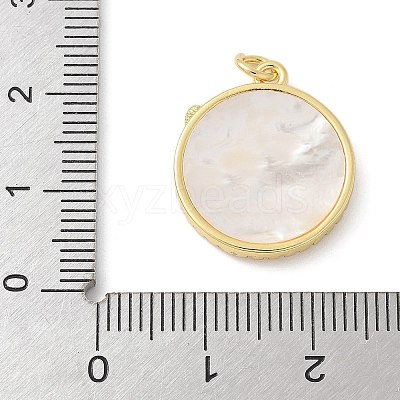 Brass Micro Pave Cubic Zirconia Pendants KK-K298-29D-G-1