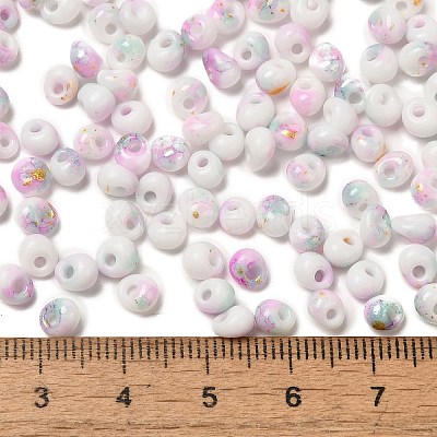 Baking Paint Glass Seed Beads SEED-F006-01A-13-1