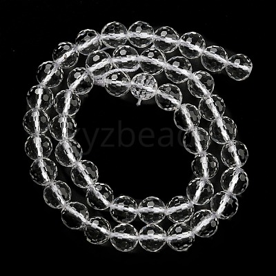 Natural Quartz Crystal Beads Strands G-C079-B06-02-1