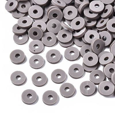 Handmade Polymer Clay Beads X-CLAY-Q251-6.0mm-104-1