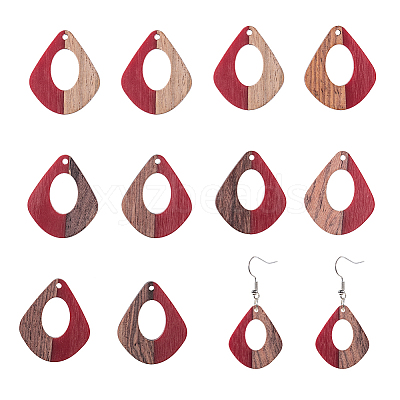 Resin & Wood Pendants RESI-OL0001-01-1