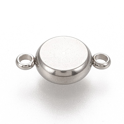 Tarnish Resistant 304 Stainless Steel Links Connectors Settings STAS-K202-02A-P-1