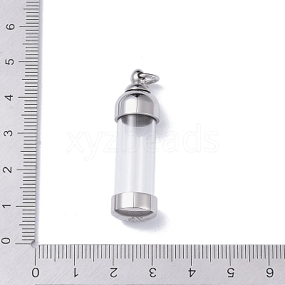 304 Stainless Steel Pendants STAS-D097-01B-P-1