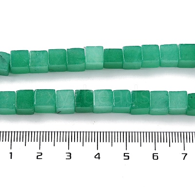 Natural Dyed White Jade Beads Strands G-Q008-C01-01C-1