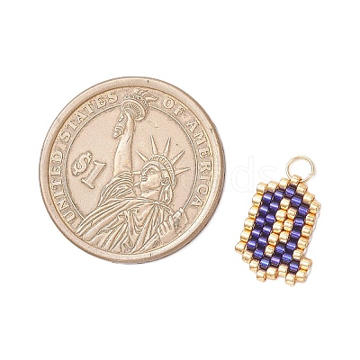 Handmade MIYUKI Seed Beads PALLOY-MZ00867-17-1