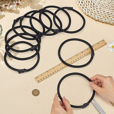 18Pcs Rubber Stretch Loops EW-BC0001-10-1