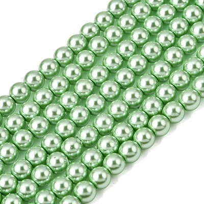 Eco-Friendly Glass Pearl Beads HY-J002-6mm-HX066-1