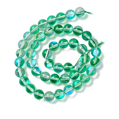 Synthetic Moonstone Beads Strands G-E573-02B-23-1