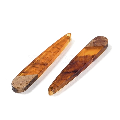 Resin & Wood Pendants WOOD-F015-01C-1