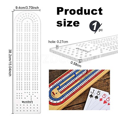 Acrylic Measuring Tool DIY-WH0488-63A-1