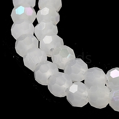 Imitation Jade Glass Beads Strands EGLA-A035-J3mm-L05-1