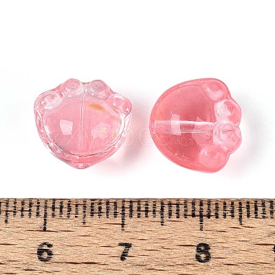 Transparent Glass Beads GLAA-D304-02B-1