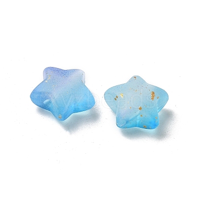 Gradient Color Transparent Acrylic Beads X1-OACR-M023-04F-1