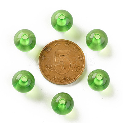 Transparent Acrylic Beads MACR-S370-A10mm-734-1