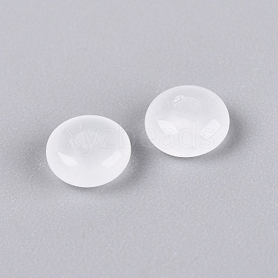 Baking Paint Imitation Jade Glass Beads GL-N006-01A-16-1