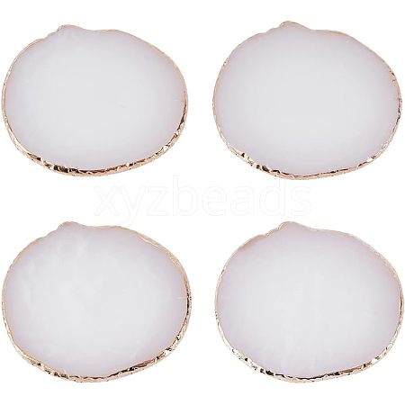 Resin Imitation Agate Coasters for Drinks MRMJ-CA0001-33-1