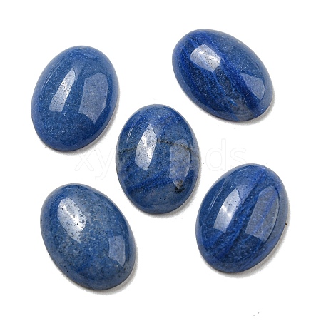 Dyed & Heated Natural Blue Aventurine Cabochons G-C115-01A-06-1