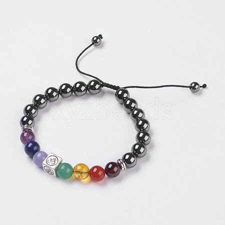 Chakra Jewelry BJEW-JB03774-1